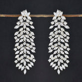 Araya White Chunky Stud Earrings for Every Occasion